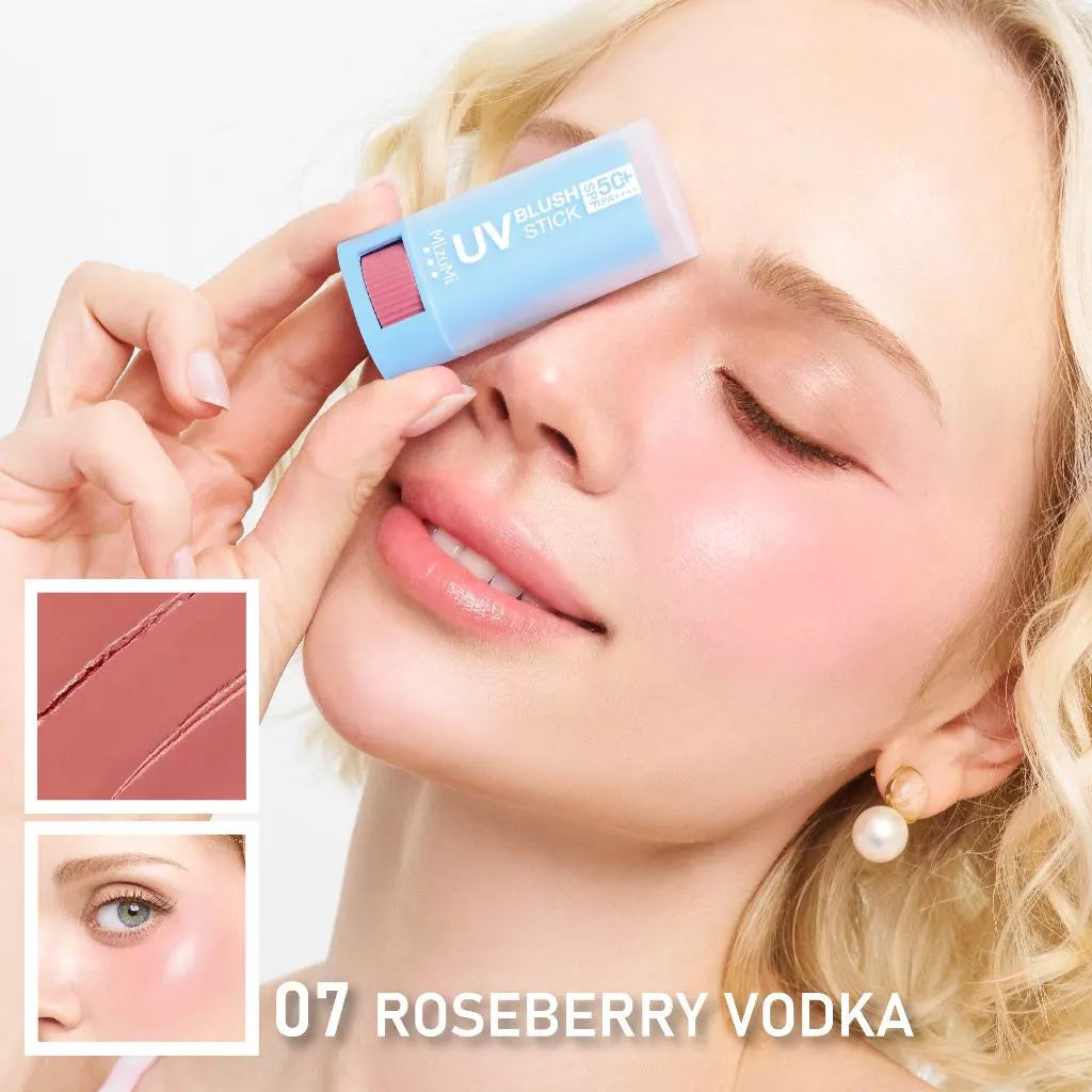 ⛔️ (Pre-order) MizuMi UV Blush Stick SPF50+ PA++++ บลัชกันแดด แก้มกระจก (มีเฉดให้เลือก)