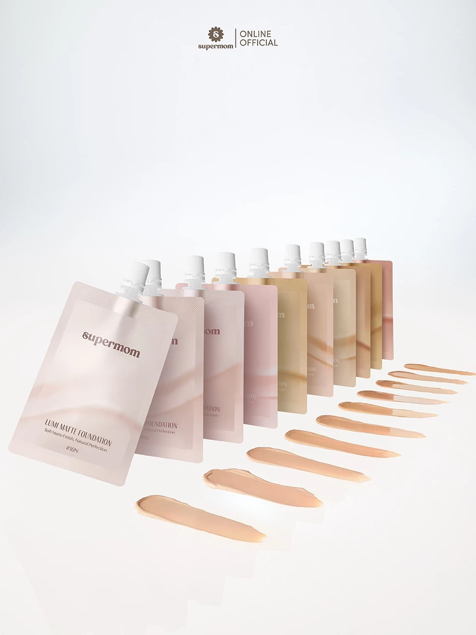 (Pre-order) SUPERMOM Lumi Matte Foundation รองพื้นลุคแมตต์ผิวสวย 8g