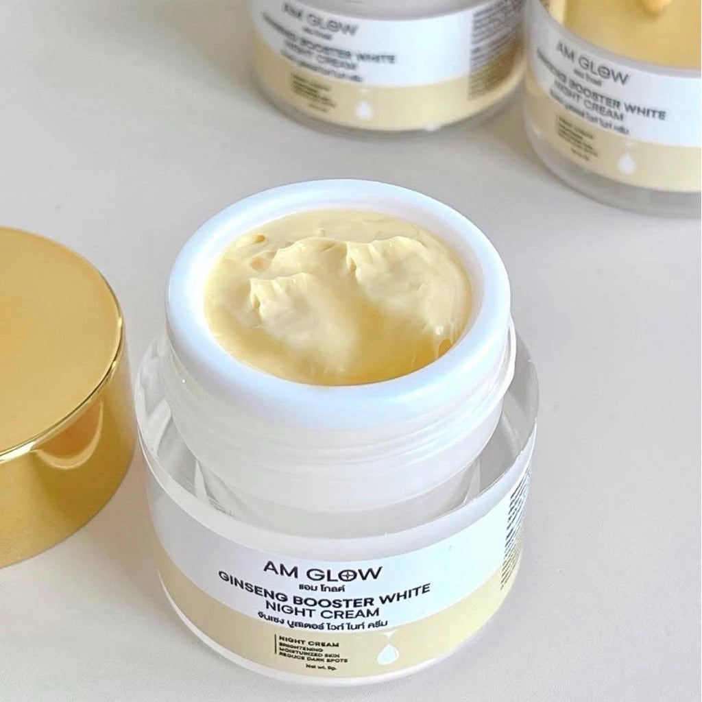 AM GLOW Night Cream ครีมโสมถังเช่า 5g