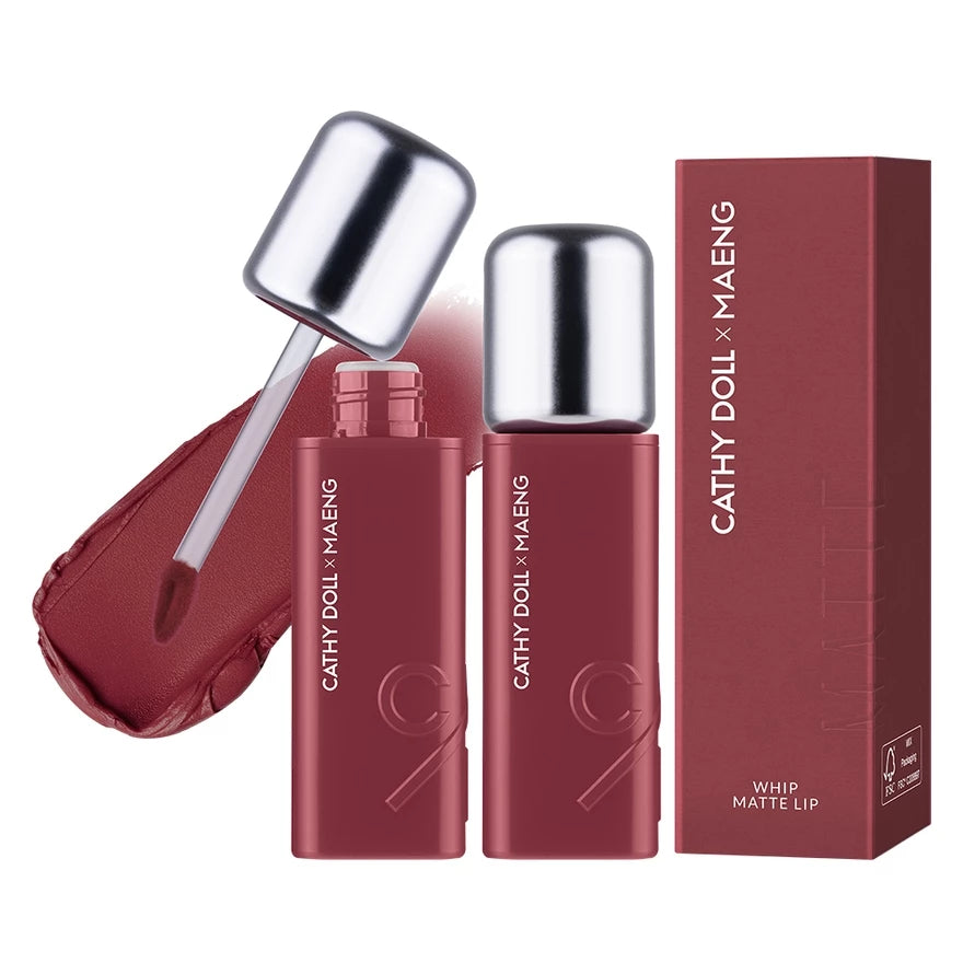 (Pre-order) Cathy Doll x Maeng Whip Matte Lip 2.8g (มี10เฉดให้เลือก)