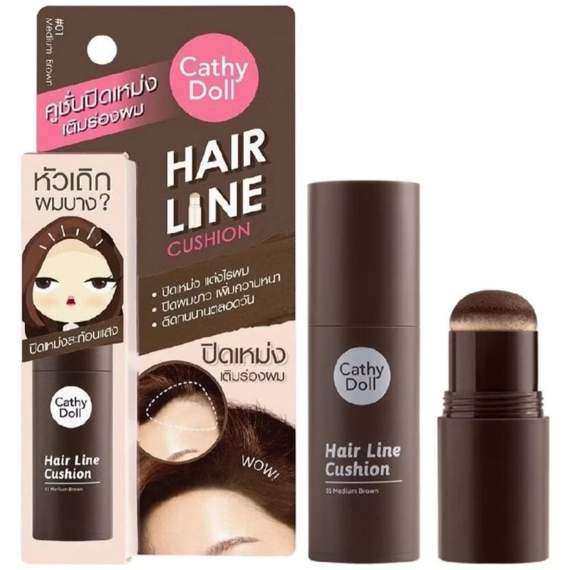 ⛔️ (Pre-order) Cathy Doll Hair Line Cushion 2g คุชชั่นปิดเหม่ง (มี2สีให้เลือก)