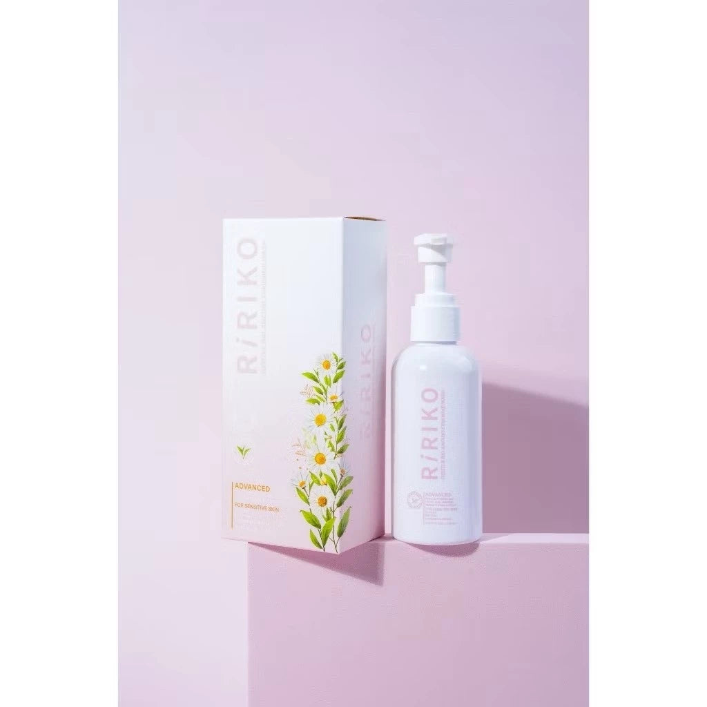 RIRIKO Gentle Balancing Feminine Wash ผลิตภัณฑ์ทำความสะอาดจุดซ่อนเร้นผู้หญิง 150ml.