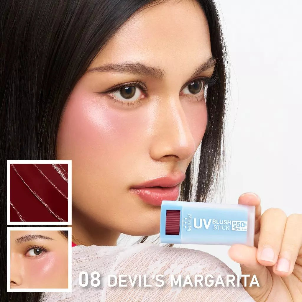 ⛔️ (Pre-order) MizuMi UV Blush Stick SPF50+ PA++++ บลัชกันแดด แก้มกระจก (มีเฉดให้เลือก)