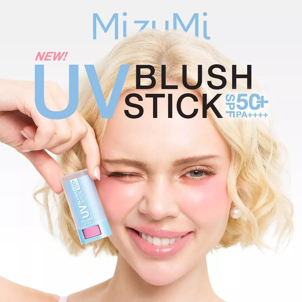 ⛔️ (Pre-order) MizuMi UV Blush Stick SPF50+ PA++++ บลัชกันแดด แก้มกระจก (มีเฉดให้เลือก)