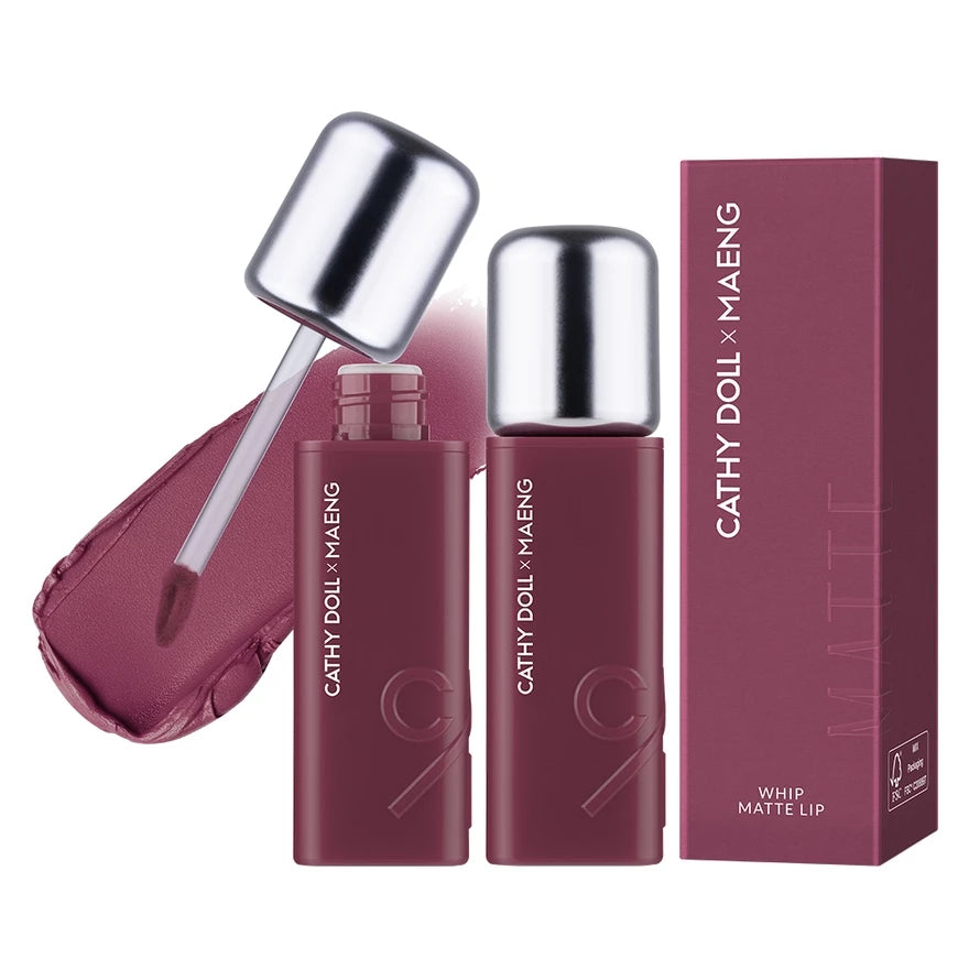 (Pre-order) Cathy Doll x Maeng Whip Matte Lip 2.8g (มี10เฉดให้เลือก)