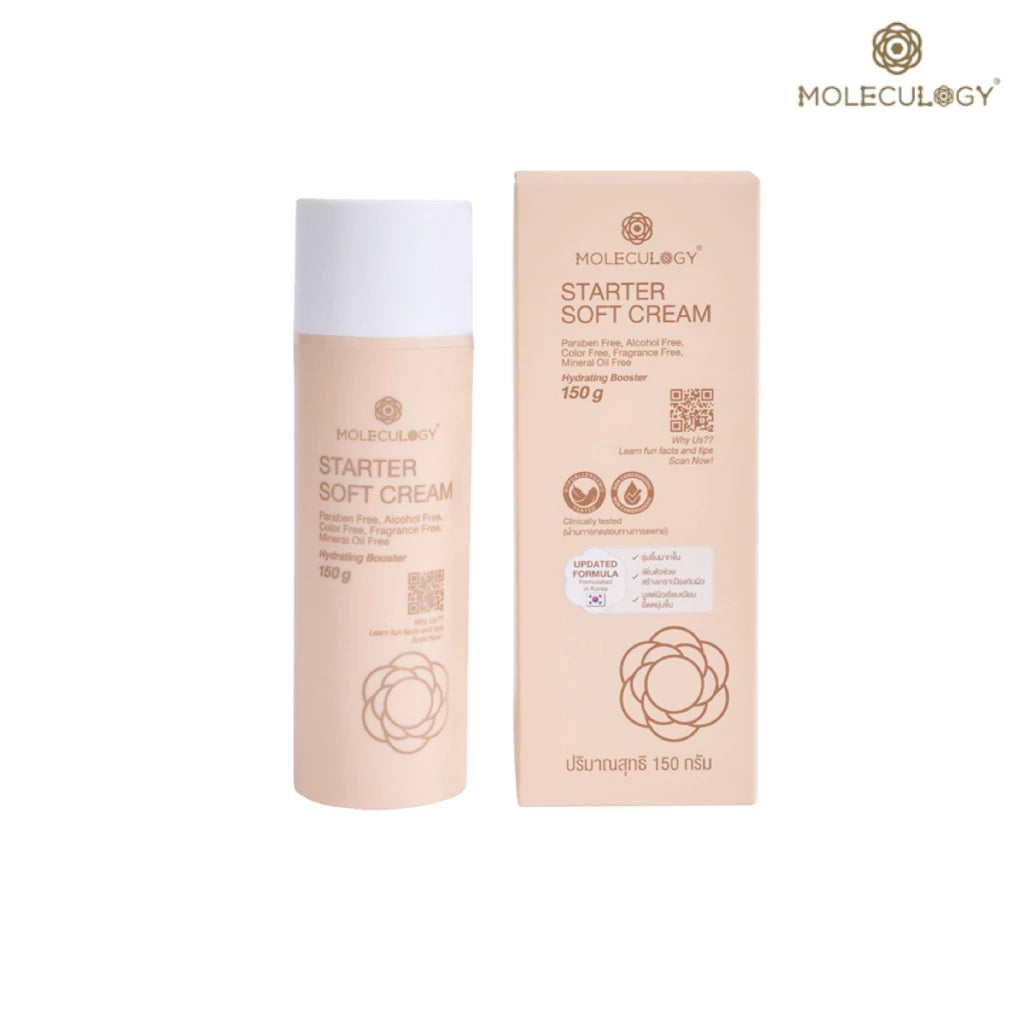 ⛔️(Pre-Order) Moleculogy Starter Soft Cream ครีมบำรุงผิวสำหรับผิวแพ้ง่าย 150g