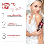 The ELF Nano White Shower Gel Body Wash ดิเอลฟ์ เจลอาบน้ำตัวหอม หอมแฟนหลง 275ml.