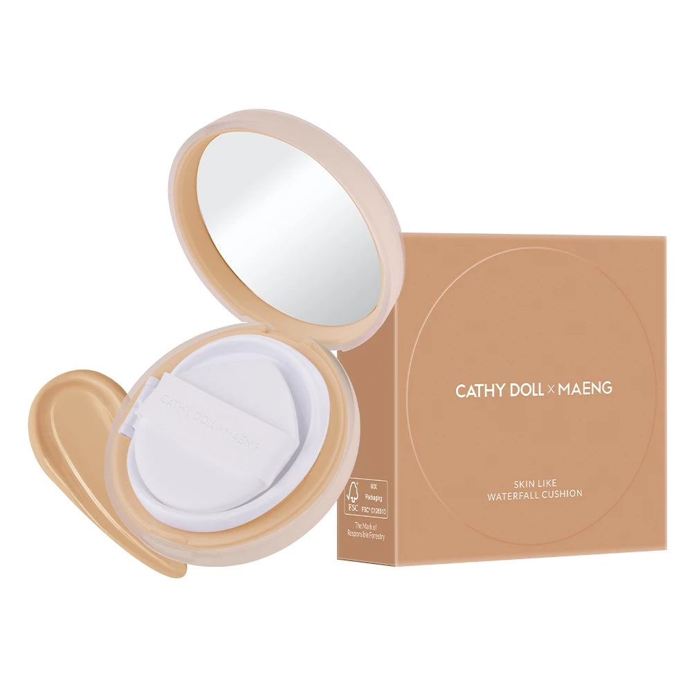 (Pre-order) Cathy Doll x Maeng Skin Like Waterfall Cushion SPF38 PA+++ 15g (มี5เฉดให้เลือก)