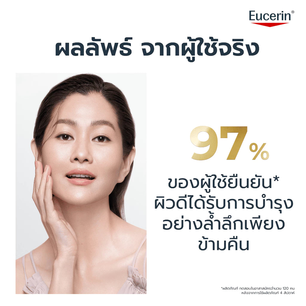 ⛔️ (Pre-order) Eucerin Hyaluron-Filler + Elasticity Thiamidol Night Cream ไนท์ครีมบำรุงผิวตอนกลางคืน 50ml
