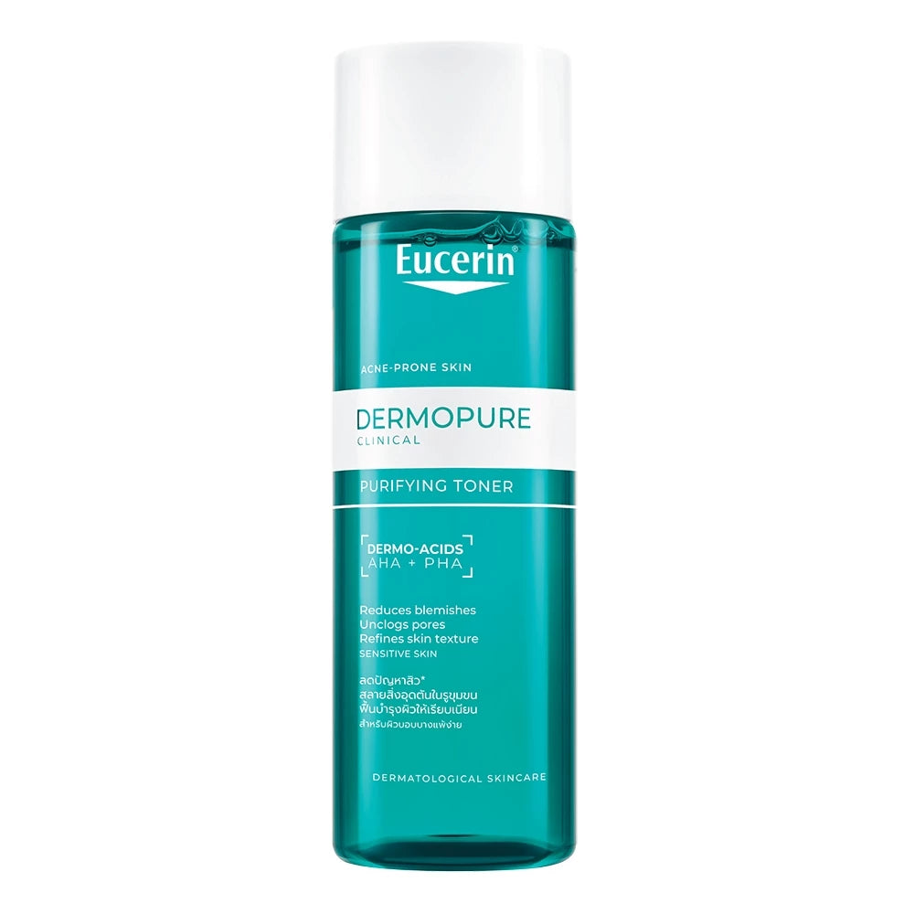 ⛔️ (Pre-order) Eucerin Dermopure Clinical Purifying Toner สำหรับผิวมันและผิวเป็นสิว  200ml